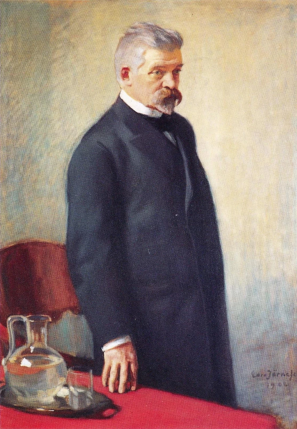 Eero Järnefelt - Ritratto di Edvard Hjelt, Helsinki University